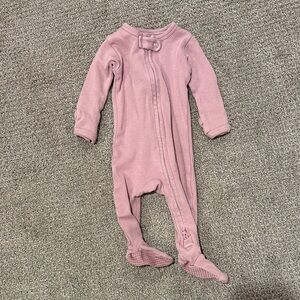 L'ovedbaby Mauve Kids One Piece Footie